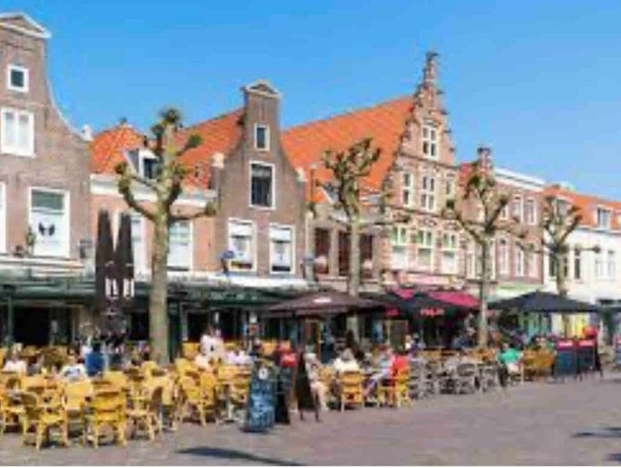 Appartement Met Tuin In Haarlem Centrum Bagian luar foto
